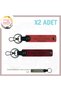Motorcyclist Style Special, 2-Pack Keychains with Name Plate and 0 Rh (-) Blood Type Lettering, Pomegranate Flower-Maroon-Gr