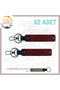 Name Plate and B Rh (+) Blood Group for Speed Lovers, Personal, Emergency Leather X2 Keychain, Burgundy-Gr