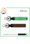 Name Plate and 0 Rh (-) Blood Group Written X2' Keychain Set, Coffee-F Green-Syh, to Motor Clubs