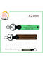 Name Plate for Bikers 0 Rh (-) Blood Group Written Custom Design X2 Keychain Set, Coffee-F Green-Gr