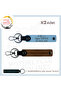 Motorcycle Keychain with Name Plate and 0 Rh (-) Blood Group Written 2Pcs, Coffee-Blue-Navy, for Safe Driving