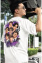 Oversize Bts Group Members Back Printed T-Shirt, Unisex K-Pop Printed T-Shirt - 3