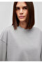 Gray Basic Crop T-Shirt Crop / Short Cut 1612662-70098 - 5
