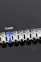 316L Steel Elegant Waterway Necklace (with Small Stone) - 3