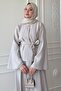 Wide Sleeve Modal Stone Skirt Set - 4