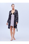 Pajama Set, Dressing Gown, Bustier, Trousers, 3-Piece Set 1605