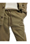 Linen Chino Trousers with Belted Waist and Pocket Detail - 4