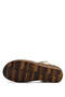 Women's Genuine Leather Beige Heeled Sandals - 3