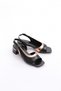 309 Women's Single Side Closed Low Heeled Shoes - 2