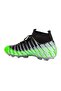 High-Top Soccer Cleats with Socks Green - Black - 5