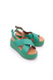 6003 Women's Cross-Strapped Thick Sole Sandals - 2