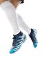High-Top Football Boots with Socks Turkuaz - Dark Blue - 2