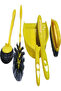 5 Piece Dustpan With Brush Set