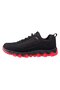 Men's Sports Outdoor Boat Shoes BLACK - RED - 4
