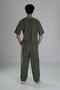 Aerobin Linen Khaki Suit - 7