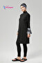 Full Covered Water Repellent Quick Dry Hijab Swimsuit Suit Hijab Swimwear Hashima - 3