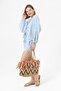 Women's Oversize Crop / Blouse - Muslin Long Sleeve Gathered - 1080 - 5