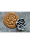 Christmas Themed Dog Paw Cookie Mold – 3 Pieces, Cute and Fun Design - 2