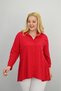 Women's Large Size Ruffle Detailed Shirt 1720-25-1 - 4