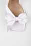 Women's Lily Satin Bow Detailed Heeled Shoes - 5
