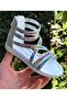 Child sandals with zippered ankle hologram non-slip phylon (light) sole sandals. - 5