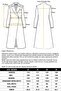Shirt Collar, Piping and Cape Detail Oversized Trench Coat Dark Blue 4301 - 8
