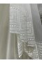 Tilsim Skirt Embroidered 1/3 Tight Pleated Tulle Curtain Apm - 6