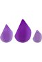 EcoTools Bioblender Makeup Sponge Trio, Large, Medium, & Small Beauty Sponges - 3