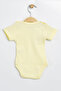 Baby Boy Girl 100% Cotton Bodysuit & Bodysuit with Snap Fasteners - 2
