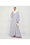 Gray Abaya - 4