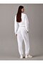 Monogram Logo Jogger Women's White Sweatpants Lv047B235G-Yaa - 2