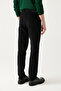 Men's Black 100% Cotton Dobby 5-Pocket Lycra Velvet Trousers A22Y3044 - 3