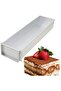 Tiramisu Pan with Lid 40X8 cm H:8 cm - Stainless Steel Scraper Gift