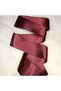 Burgundy Double-Sided Satin Ribbon 6 cm 10 Meters One Roll, Double-Sided Wide Satin Ribbon, - 8