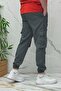 Full Lycra Comfortable Men's Cargo Pocket Trousers (Slim Fit) - 5