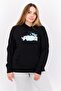 Women Regular Fit Outdoor Sweatshirts, Black