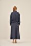 Women's Skirt Suit Navy Blue 31140 - 6