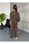 Leopard Shirt Pants Set - 4