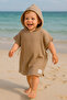 Organic Double Layer Muslin Sea Pool Poncho