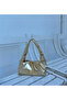 Knotted Women's Hand and Shoulder Bag with Chain Detail - 6