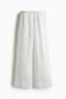 Wide drawstring trousers