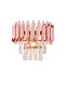 Palmira Prism Cut Crystal Stone Luxury Sconce - (Rose Gold) - 3