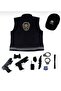 Police Costume-Police Vest, Hat and Toy - 2
