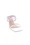 Women's Angular Toe Band Detailed Heeled Sandals 91713236 - 2