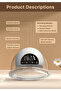 Wireless Electric Wearable Pump, 17mm, 19mm, 21mm Inserts, 240ml - 2
