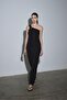 Black Abel One Shoulder Linen Dress - 4