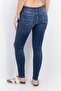 Women Regular FIt Solid Denim Jeans, Blue - 2