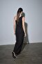 Black Abel One Shoulder Linen Dress - 3