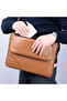 S.Leather Laptop Bag,Tablet Bag,14'' Inch,Vegan,With Shoulder and Luggage Strap,With Accessory and Document Pocket, - 7