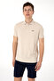 Men's Regular Fit Polo Neck Stone Basic T-Shirt 50306007-Vr049 - 3